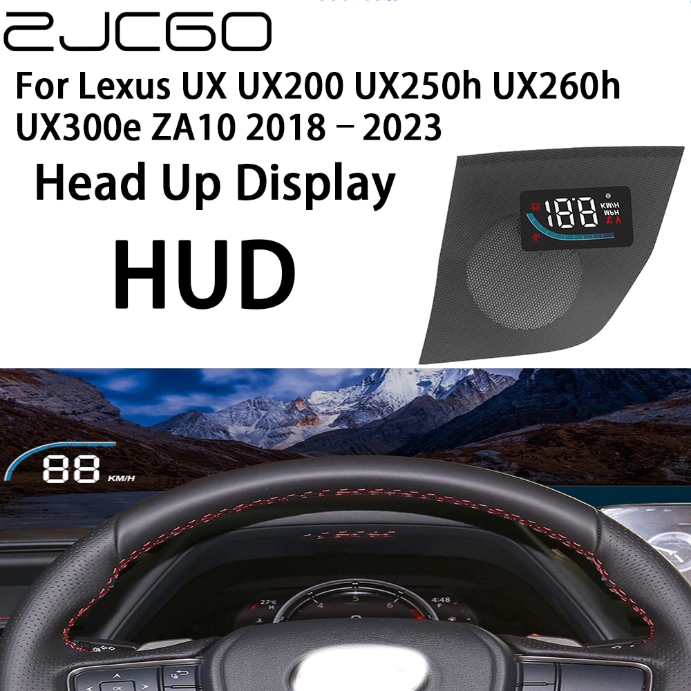 ZJCGO ڵ HUD  ˶   ÷ ӵ  ,  UX UX200 UX250h UX260h UX300e ZA10 2018  2023